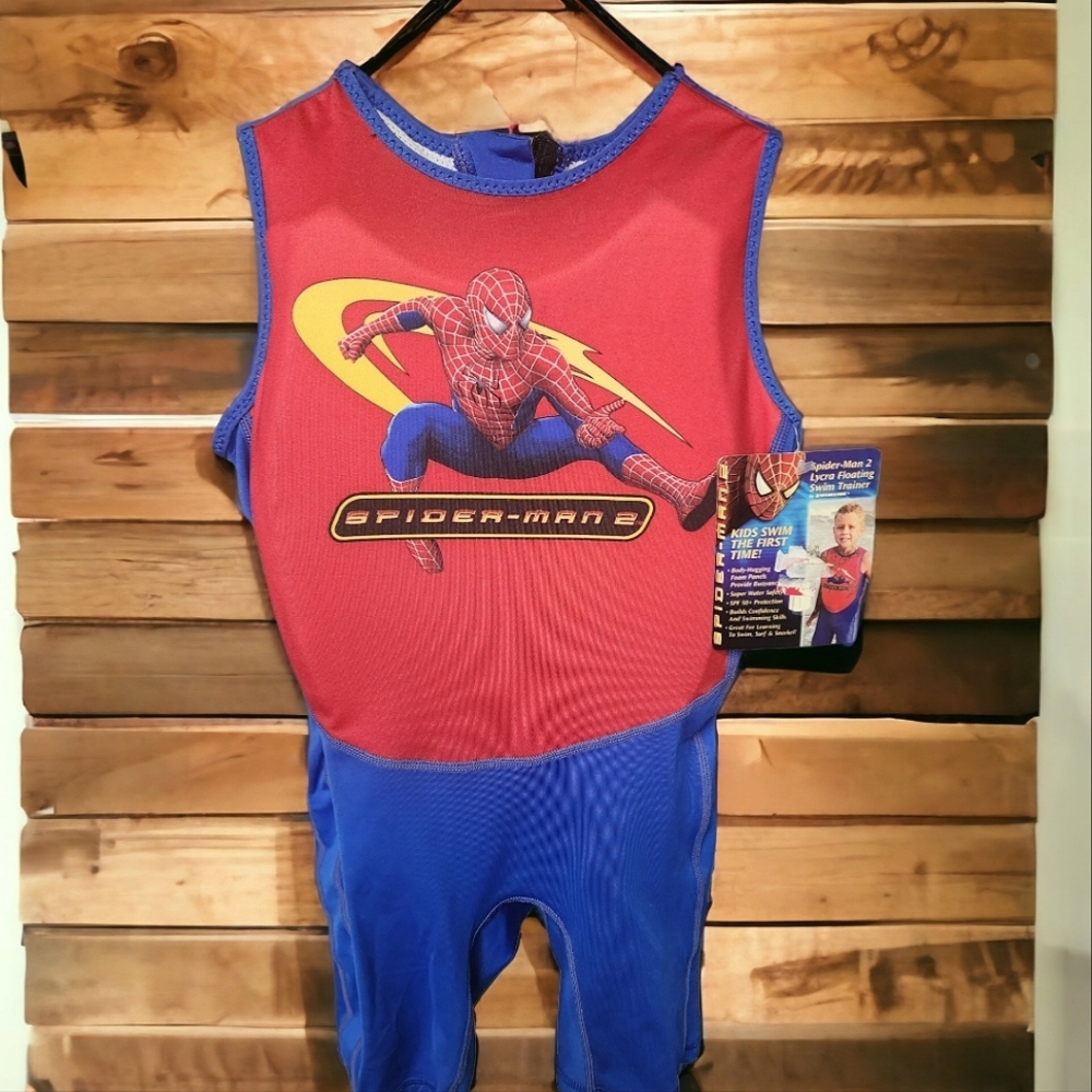Toddler Spider Man Swim Trainer Large